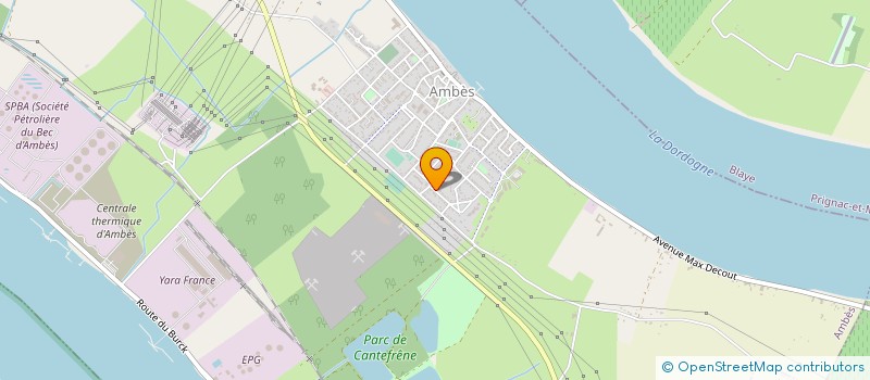 localisation de l'entreprise CLEANR 33  AMBARES-ET-LAGRAVE