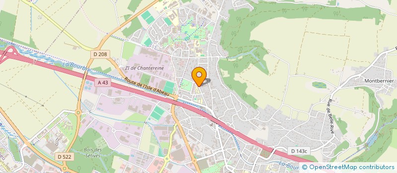 localisation de l'entreprise CLEANROOM  BOURGOIN-JALLIEU