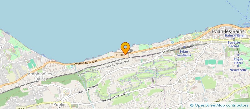 localisation de l'entreprise CLEANSERVICES  EVIAN-LES-BAINS