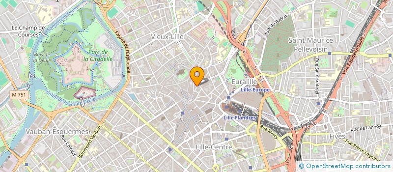 localisation de l'entreprise CLEANSOL NORD à LILLE