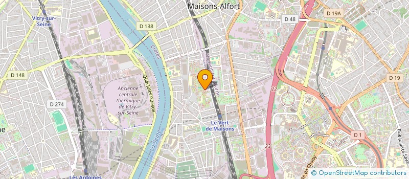 localisation de l'entreprise CLEANSPHERE SOLUTION à ALFORTVILLE
