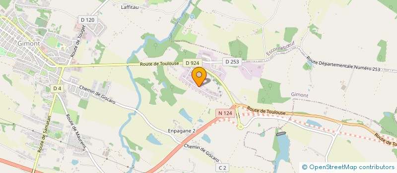 localisation de l'entreprise CLEANTEC à GIMONT