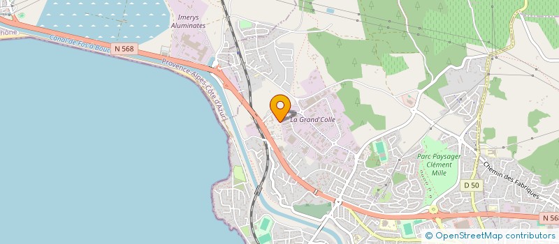 localisation de l'entreprise CLEANTECH INDUSTRIES  PORT-DE-BOUC