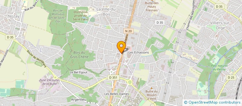 localisation de l'entreprise CLEANWASH à LA VILLE-DU-BOIS