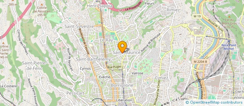 localisation de l'entreprise CLEANWAYS  NICE