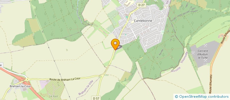 localisation de l'entreprise CLEANY  VILLERUPT