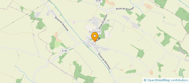 localisation de l'entreprise CLEANZONE 31  AURAGNE