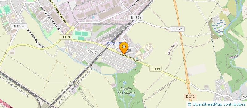 localisation de l'entreprise CLEAR AUTO  MITRY-MORY