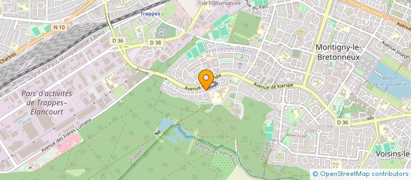 localisation de l'entreprise CLEAR FINANCE PARTNER à MONTIGNY-LE-BRETONNEUX