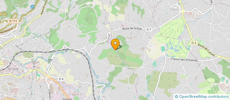 localisation de l'entreprise CLEAR HORIZON  CHATEAUNEUF-GRASSE