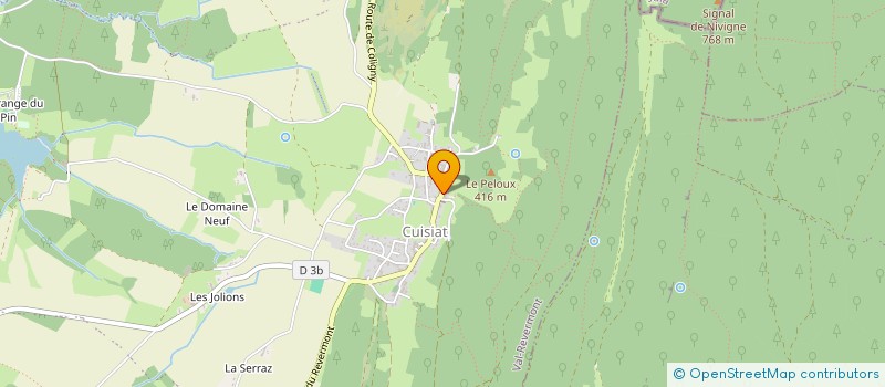 localisation de l'entreprise CLEAR HORIZONS  VAL-REVERMONT