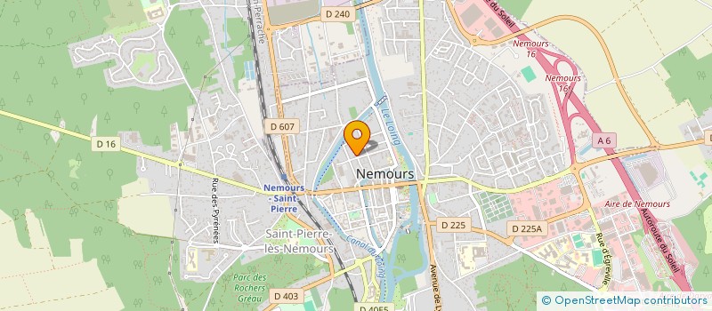 localisation de l'entreprise CLEAR-LIGHT  NEMOURS