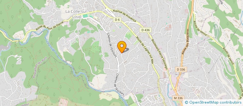 localisation de l'entreprise CLEAR LINE OFFICE  LA COLLE-SUR-LOUP