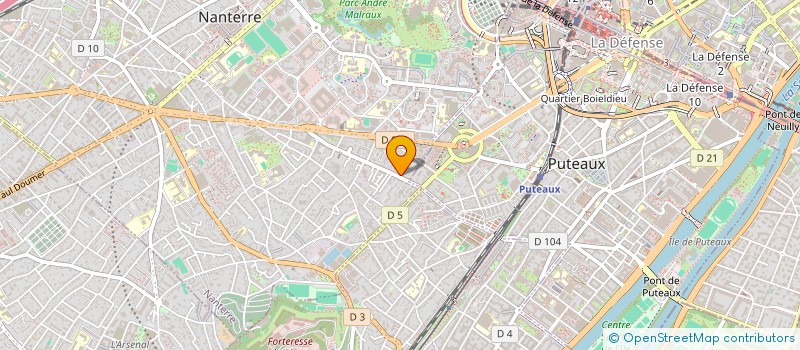 localisation de l'entreprise CLEAR NOTIFY  NANTERRE