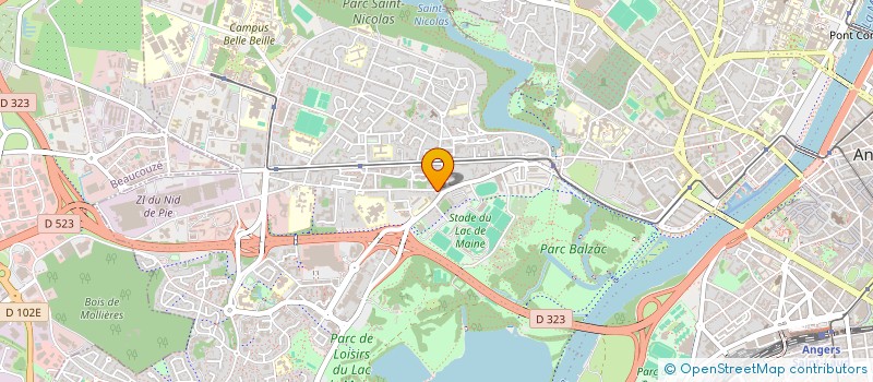 localisation de l'entreprise CLEAR SHADE SYSTEM FRANCE à ANGERS