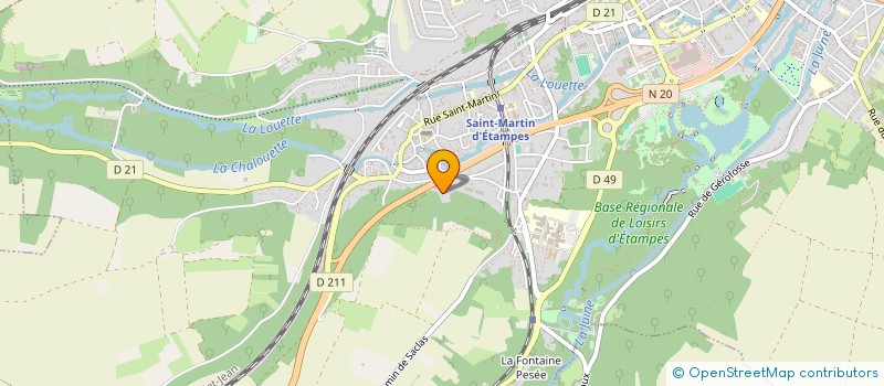 localisation de l'entreprise CLEAR-TECH LOGISTICS à ETAMPES