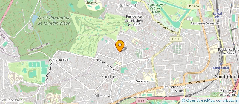 localisation de l'entreprise CLEARMEDIA à GARCHES