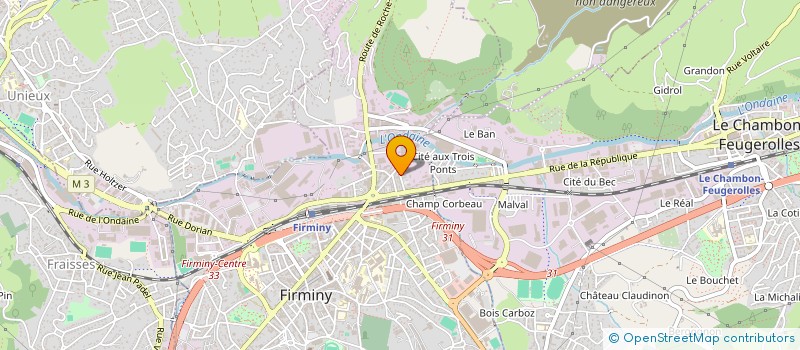 localisation de l'entreprise CLEARMYVAULT  FIRMINY