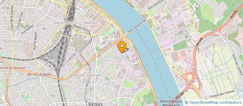 localisation de l'entreprise CLEARNET & CO à BEGLES