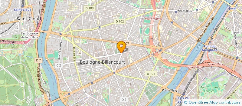 localisation de l'entreprise CLEARSIGHTY à BOULOGNE-BILLANCOURT