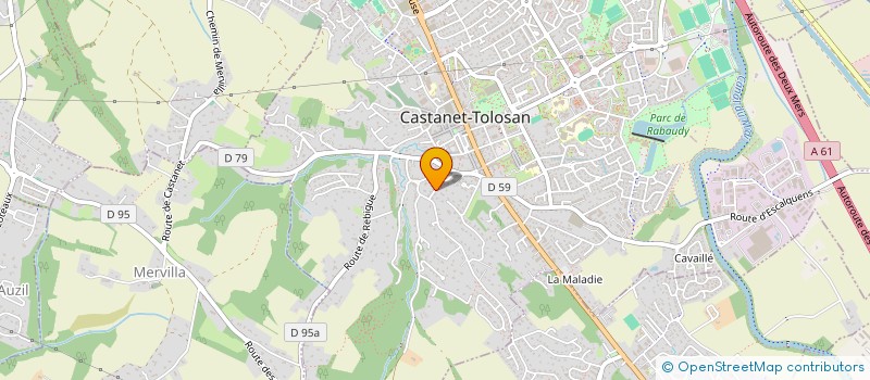 localisation de l'entreprise CLEARWAY PROD à CASTANET-TOLOSAN