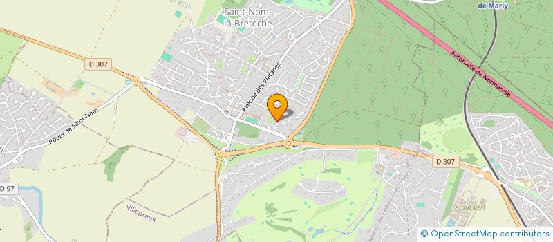 localisation de l'entreprise CLEAUR  ROCHECORBON