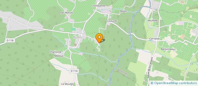 localisation de l'entreprise CLEAXEL  ILLATS