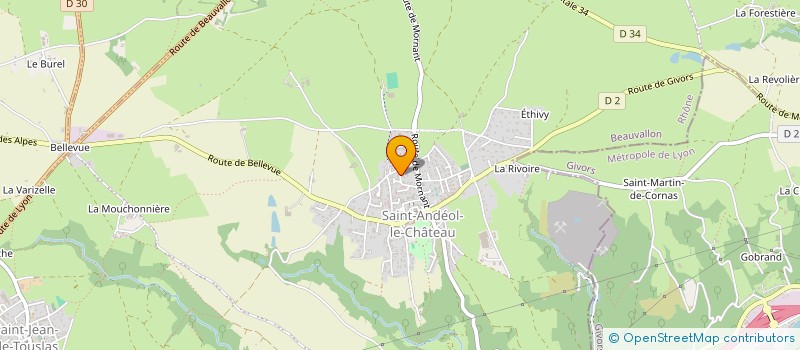 localisation de l'entreprise CLEAZ  BEAUVALLON