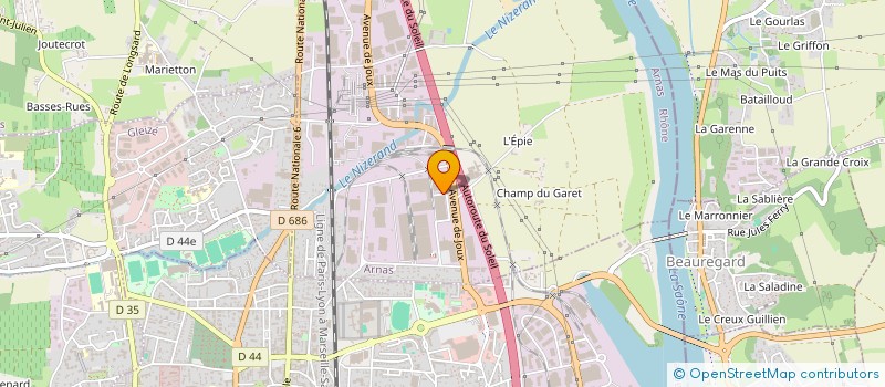 localisation de l'entreprise CLEBAT  ARNAS