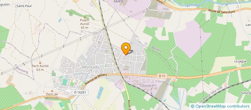 localisation de l'entreprise CLEBATIS  MONTADY