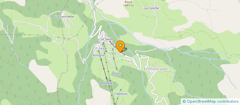 localisation de l'entreprise CLEBER à BARCELONNETTE