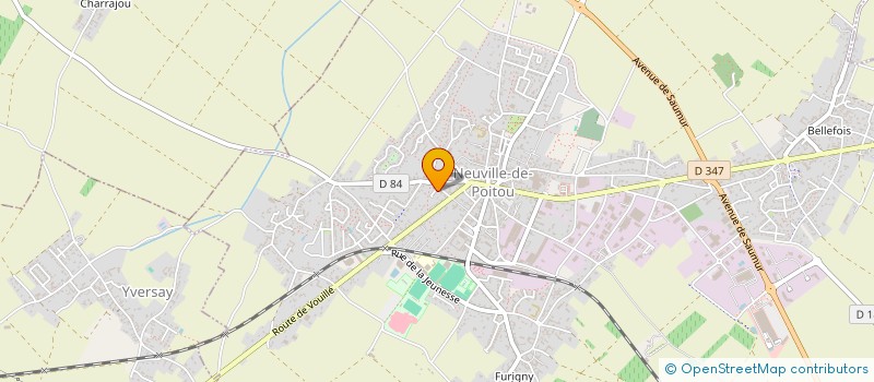 localisation de l'entreprise CLECAL IMMO  NEUVILLE-DE-POITOU