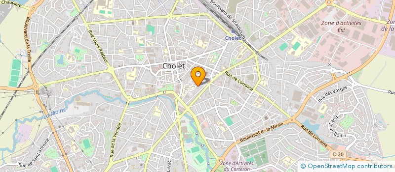 localisation de l'entreprise CLECASA à CHOLET