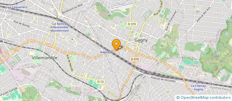 localisation de l'entreprise CLECHAHEL à GAGNY