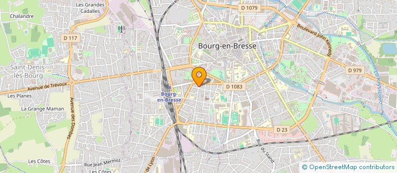 localisation de l'entreprise CLECHAPI à BOURG-EN-BRESSE