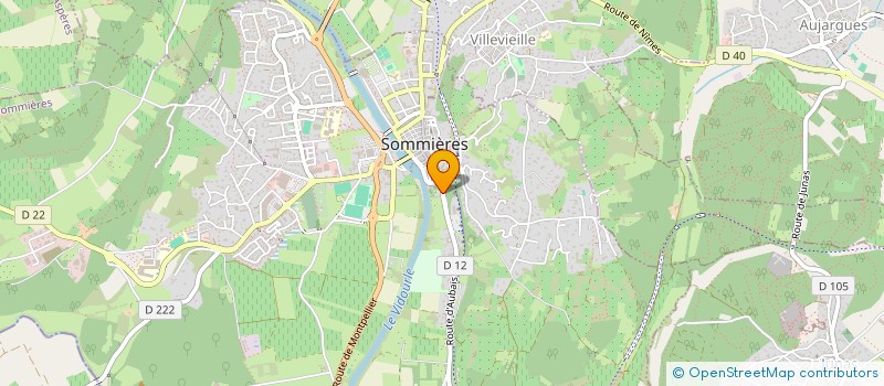 localisation de l'entreprise CLECLO  SOMMIERES