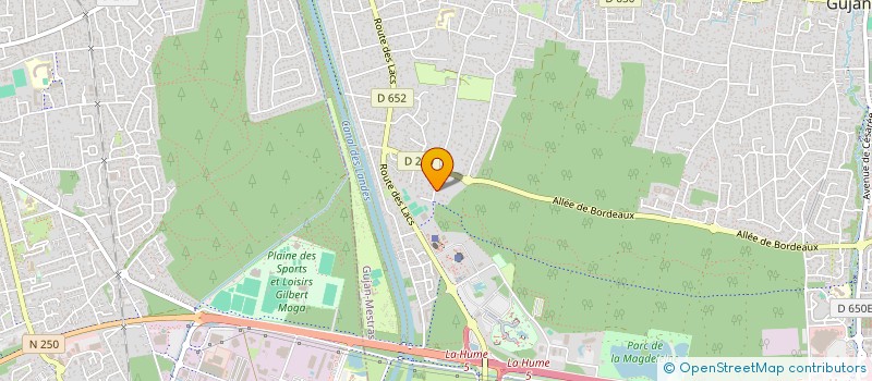 localisation de l'entreprise CLED  GUJAN-MESTRAS