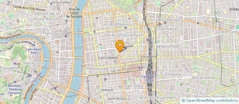 localisation de l'entreprise CLEDAG  LYON