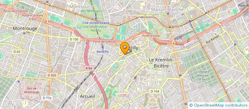 localisation de l'entreprise CLEDAMJES à GENTILLY