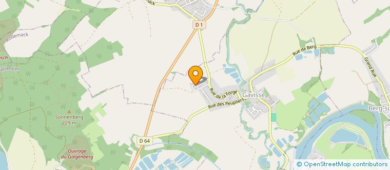 localisation de l'entreprise CLEDEFA  GAVISSE