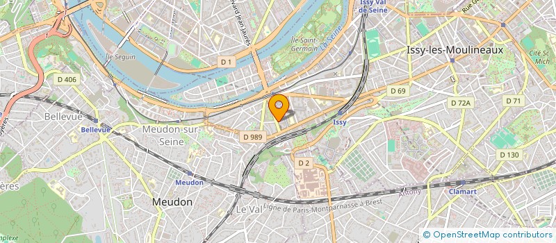 localisation de l'entreprise CLEDHIM à ISSY-LES-MOULINEAUX