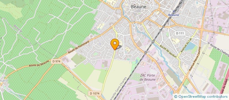 localisation de l'entreprise CLEDIALIE COACHING à BEAUNE