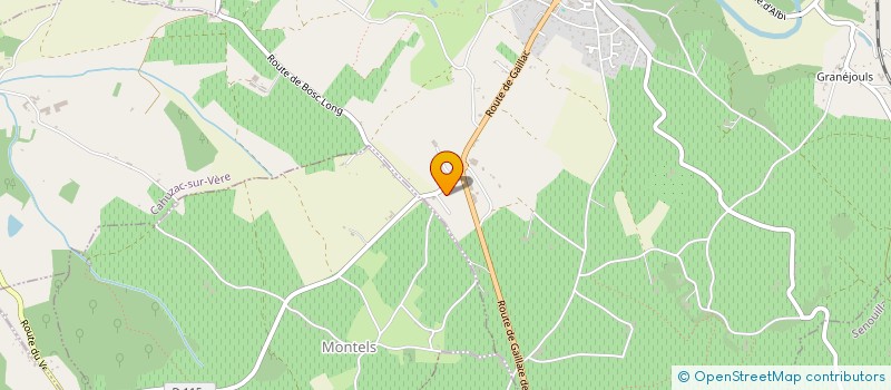 localisation de l'entreprise CLEDICAL  CAHUZAC-SUR-VERE