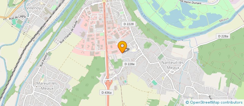 localisation de l'entreprise CLEDO LIGHT à NANTEUIL-LES-MEAUX