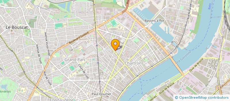 localisation de l'entreprise CLEDOMIA à BORDEAUX