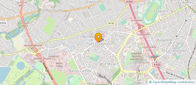 localisation de l'entreprise CLEDY à TOULOUSE