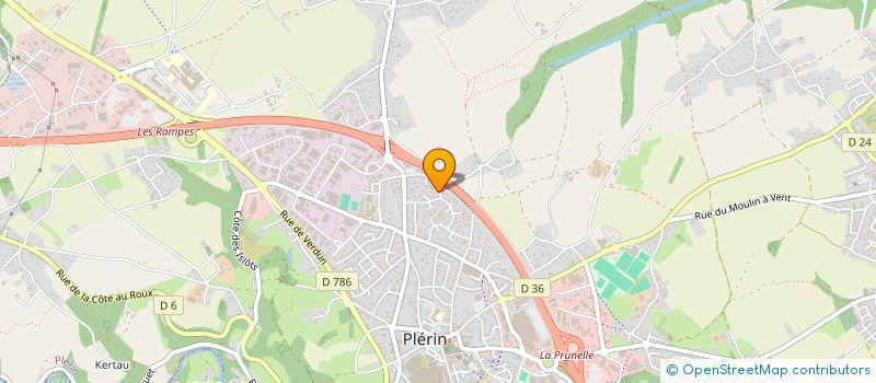 localisation de l'entreprise CLEE INVESTISSEMENTS  PLERIN