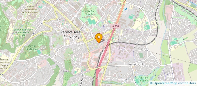 localisation de l'entreprise CLEEK  VANDUVRE-LES-NANCY