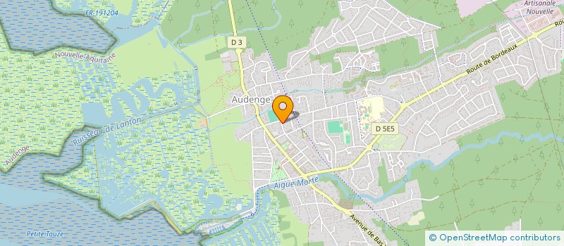 localisation de l'entreprise CLEEMAT  AUDENGE