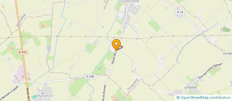 localisation de l'entreprise CLEENEWERCK - VAN LANCKER à OUDEZEELE